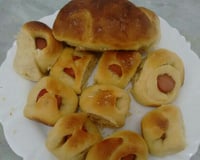 Enroladinho de salsicha assado fácil