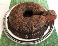 Bolo fácil de chocolate no liquidificador