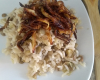 Arroz com Lentilha à moda Síria