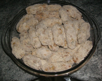 Bolinho de Mandioca com Carne do Queidinho