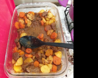 Peito de boi feito na panela de pressão