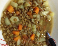 Sopa de lentilha da Pauleca