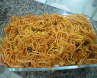 Macarrão de forno de Natal