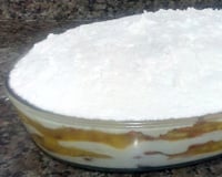 Pavê de banana caramelizada