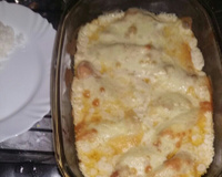 Filé de frango ao molho branco