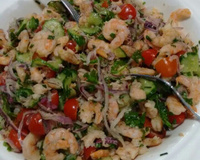 Ceviche de camarão