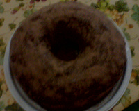 Bolo poetisa século XXI (cobertura de chocolate)