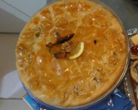 Torta cremosa de palmito