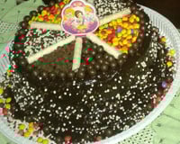 Bolo de chocolate para aniversário