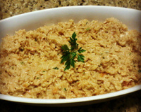 Risoto Frango com Requeijão