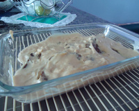 Bife acebolado com molho de maionese