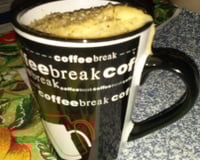 Bolo salgado de caneca