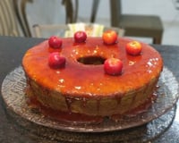 Bolo de acerola do Delair