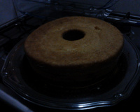 Bolo de liquidificador de farinha de milho amarela