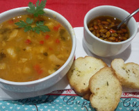 Caldo de mocotó (sem gordura)