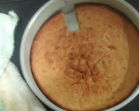 Bolo de mandioca simples