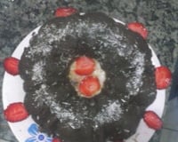 Brigadeirão de microondas