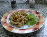 Salada  de  macarrão