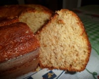 Bolo de banana com farinha de trigo