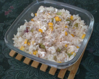 Risoto rápido de atum