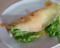 Crepe de tapioca (crepioca)