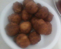 Bolinho de chuva salgado diferente