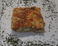Torta de atum de liquidificador