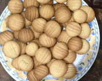 Biscoito amanteigado de baunilha