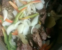 Picadinho de bife de alcatra ou contra filé