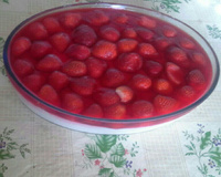 Sobremesa de morango