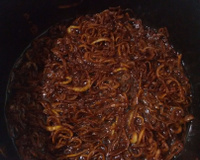 Farofa de cebola da Aline