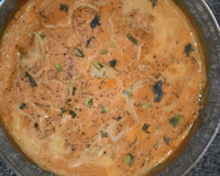 Filé de peixe cremoso