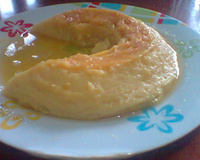 Pudim fácil de micro-ondas