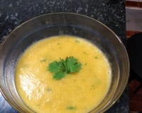 Caldo de mandioquinha