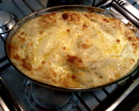 Lasanha de brócolis