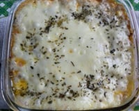 Lasanha de carne moída pratica