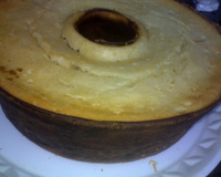 Bolo de carimã (mandioca puba)