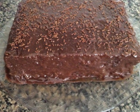Bolo de chocolate cremoso