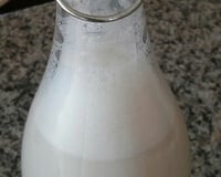 Leite fermentado caseiro (igual yacult)