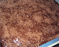 Bolo de chocolate molhado