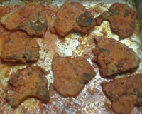 Bisteca de porco ao forno