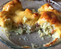 Couve-flor com molho branco