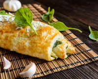 O pão de alho com massa folhada derrete na boca e vai deixar seu churrasco MAIS GOSTOSO!