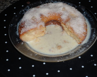 Bolo de coco gelado e molhadinho no liquidificador