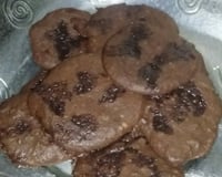 Biscoito de chocolate simples