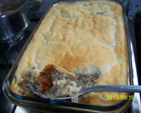 Souflé de carne moída