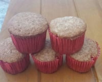 Muffin de banana com canela