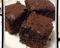 Bolo de chocolate integral