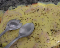 Batata de forno com frango rápida