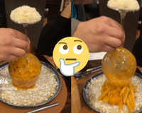 Bizarro ou criativo? Macarrão servido na taça gera polêmica e viraliza nas redes sociais